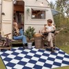 Outdoor Rug 9'x12' Waterproof Patio Rug, Reversible Lightweight Plastic Carpet for Deck Balcony Porch Decor - 4 of 4