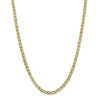 Black Bow Jewelry 10k Yellow Gold 4.5mm Solid Concave Anchor Chain Necklace - 3 of 4