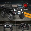 Costway 12V Kids Ride On Truck RC Car w/ LED Lights Music Trunk - 4 of 4