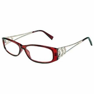 Calabria 831 Designer Reading Glasses in Wine +1.50 130mm Frame/54mm Lens Width - 1 of 1