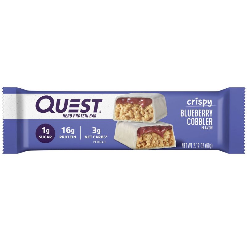 Quest Nutrition Hero Protein Bar - Blueberry Cobbler, 5 of 9