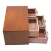 YIYIBYUS Wooden Desk Organizer with Drawers Desktop Storage Cabinet - 4 of 4