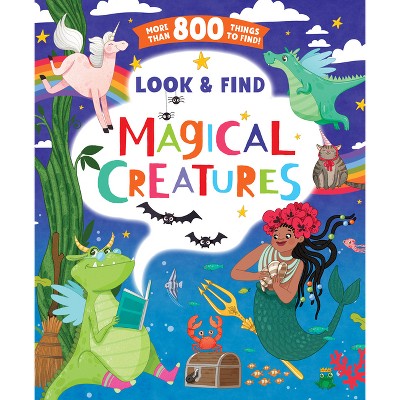 Look and Find Magical Creatures - (Look & Find) by  Clever Publishing (Hardcover)