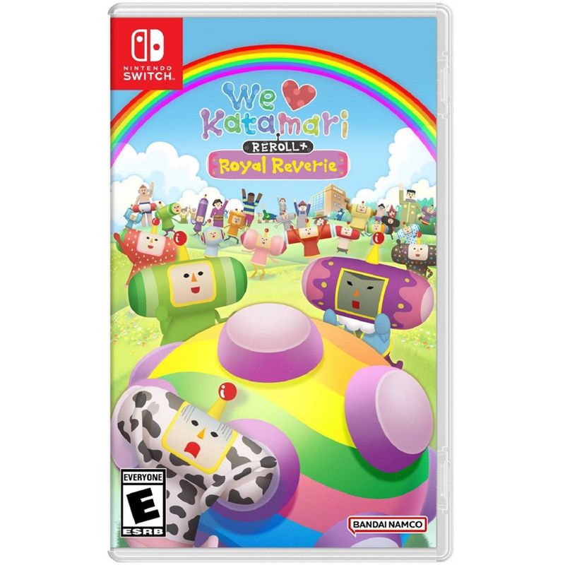 We Love Katamari REROLL + Royal Reverie - Nintendo Switch: Action Puzzle, Local Multiplayer, New Stages, 1 of 9