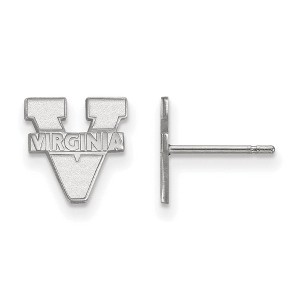 Black Bow Jewelry Sterling Silver Virginia Wahoos NCAA Post Earrings - 1 of 3