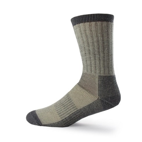 Minus33 Merino Wool Midweight - Day Hiker Crew Socks Gray S