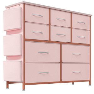 Dresser for Bedroom, 10 Drawers Fabric Storage Drawer - 1 of 4
