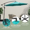 WestinTrends 10 Ft Outdoor Patio Cantilever Offset Umbrella - 4 of 4