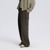 Women's Mid-Rise Cargo Pants - A New Day™ Dark Green - 4 of 4