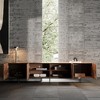 Luck Live 94.48" TV Stand and Media Console & Entertainment Centers with Large Storage Space - 4 of 4