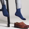 American Soft Linen Mens Dress Socks, Luxury Bamboo Rayon Socks for Men,  5/10 Pack, Gift Box - 3 of 4