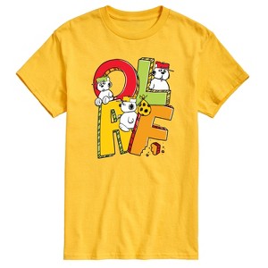 Men's - Peanuts - Olaf Editorial Short Sleeve Graphic T-Shirt - 1 of 4