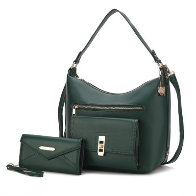MKF Collection Clara Women’s Shoulder Bag with Wristlet Wallet by Mia K