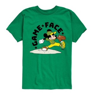 Boys' - Disney - Game Face Baseball Short Sleeve Graphic T-Shirt - 1 of 4