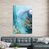 iCanvas Gold Under The Sea I by Eva Watts Canvas Print Wall Art - 2 of 3
