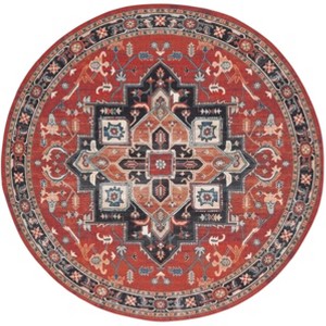 Journey JNY102 Power Loomed Machine Washable Skid-Resistant Indoor Rugs - Safavieh - 1 of 4