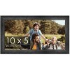 PosterPalooza | 10x5 Wide Barnwood Picture Frame, UV Acrylic, 6 Finishes - Grey, Brown, White, and Black - 2 of 4