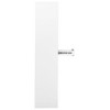 vidaXL Office Filing Cabinet, Durable Steel Design, 2 Lockable Drawers, 3 Adjustable Shelves, White, Load Capacity 198.4 lbs, Assembly Required - 4 of 4