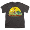 Curious George Sunny Friends Kids T Shirt For Youth, Sand - 2 of 4
