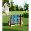 SUGIFT Giant 4 in-A-Row Connect Game Set with Carry Bag - 2 of 4