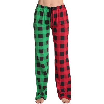 Just Love Womens Buffalo Plaid & Winter Print Micro Fleece Pajama Pants -  Christmas Pjs 45802-10735-1x : Target