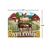 Briarwood Lane Summer Art Sign 8.25x10.25 Farm Friends For Summer Art Sign - 2 of 4