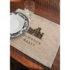 Heritage Lace 14" x 20" Downton Abbey British Highclere Castle Table Place Mats 4pc - Beige - 2 of 2