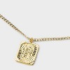 Bijoux Sport by Luv Aj MLB Gold Logo Dog Tag Pendant Necklace - 4 of 4