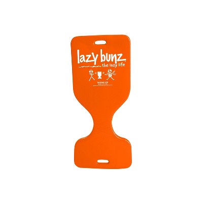 TRC Recreation Lazy Bunz 36 Inch Adult & Child Comfortable Foam Water Resistant Swimming Pool Lake Beach Floating Saddle Seat & Lounger, Sunset Orange