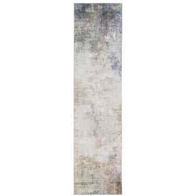 Oriental Weavers Myers Park MYP10 Beige/ Blue Indoor Area Rug - 2' x 8'