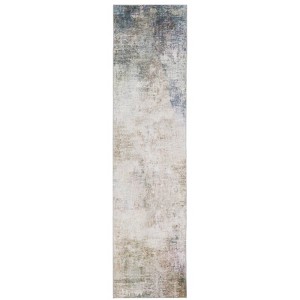 Oriental Weavers Myers Park MYP10 Beige/ Blue Indoor Area Rug - 2' x 8' - 1 of 4
