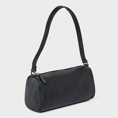 Universal Thread Barrel Shoulder Handbag - Universal Thread™ Black — фото 3