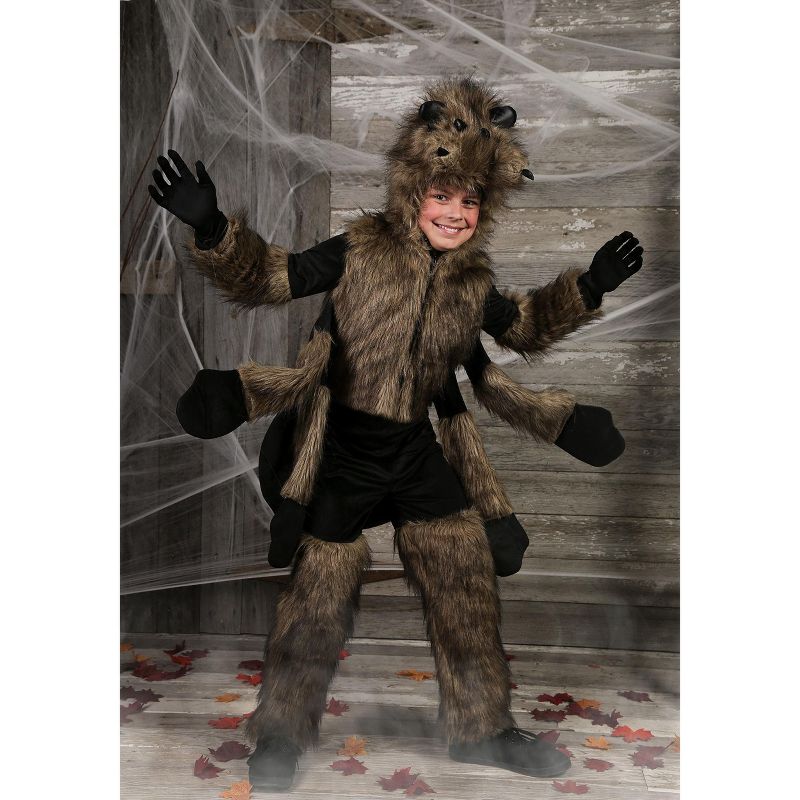 HalloweenCostumes.com Child Furry Spider Costume, 4 of 5