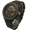 Olivia Pratt Classy 3-Dial and Rhinestone Bezel Metal Watch - 2 of 4