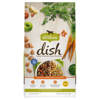 Rachael Ray Nutrish Dish Chicken & Brown Rice Recipe Super Premium Dry Dog Food - 3.75lbs