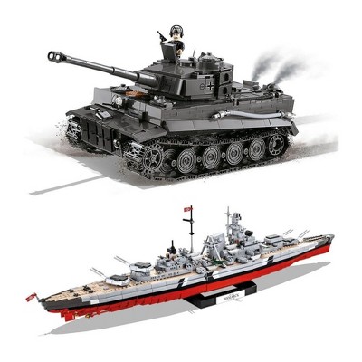 COBI 4819 Historical Collection Set Brick Build Model Battleship Bismarck Kit