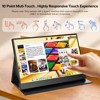 UPERFECT 15.6" Touchscreen Portable Monitor, 1080P IPS Display with USB-C & HDMI, Capacitive 10-Point Touch - 2 of 4