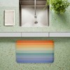 Stupell Industries Rainbow Stripes Gradient Printed Anti-Fatigue Floor Mat, design by Darlene Seale, 30"x18" - 3 of 4