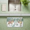 Stupell Industries Whimsy Holiday Reindeer Printed Anti-Fatigue Floor Mat, design by Paul Brent, 30"x18" - 2 of 4