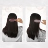 Unique Bargains Women's Bling Travel Wet Hair Brush Pink 1 Pc - 2 of 4