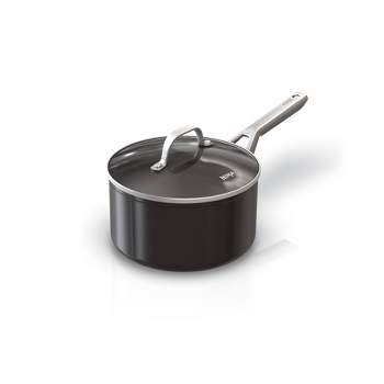 HLAFRG 1 Quart Saucepan with Lid, Ultra Nonstick Sauce Pan with Lid, Small  Pot with Lid, Granite Nonstick Saucepan 1 quart, Small Sauce Pot, Blue Pot