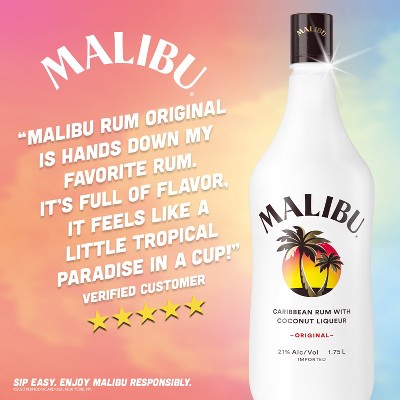 Malibu Caribbean Rum - 50ml Bottle