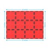 PICASSO-TILES 4 PC Large Stabilizer Base, Magnetic Tiles, Building Blocks, STEM Toys for Kids 3+ - 4 of 4