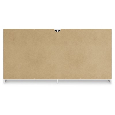 White Transitional 6-Drawer Dresser with Ball Bearing Slides