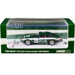 Jaguar XJ-S RHD #12 "TWR Racing" Winner ETCC Spa-Francorchamps (1984) 1/64 Diecast Model Car by Inno Models - 1 of 3