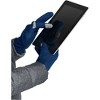 Lands' End Women's Anyweather Fleece EZ Touch Screen Gloves - 2 of 3