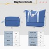 Kumasinova 4 Pcs Hardside Luggage Set,ABS Lightweight Suitcase with TSA Lock,Expandable for up to 25% More Space,20"&24"Suitcases+2 Bags - 3 of 4