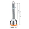 Unique Bargains Carbon Steel Non-Skid Adjustable Furniture Table Feet Leveling Feet 2 Pcs - 2 of 4
