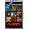 Trends International Child's Play - Which Chucky Are You Today Framed Wall Poster Prints - 3 of 4