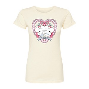 Women's - Pokémon - Tandemaus Coquette Fitted Graphic T-Shirt - 1 of 2